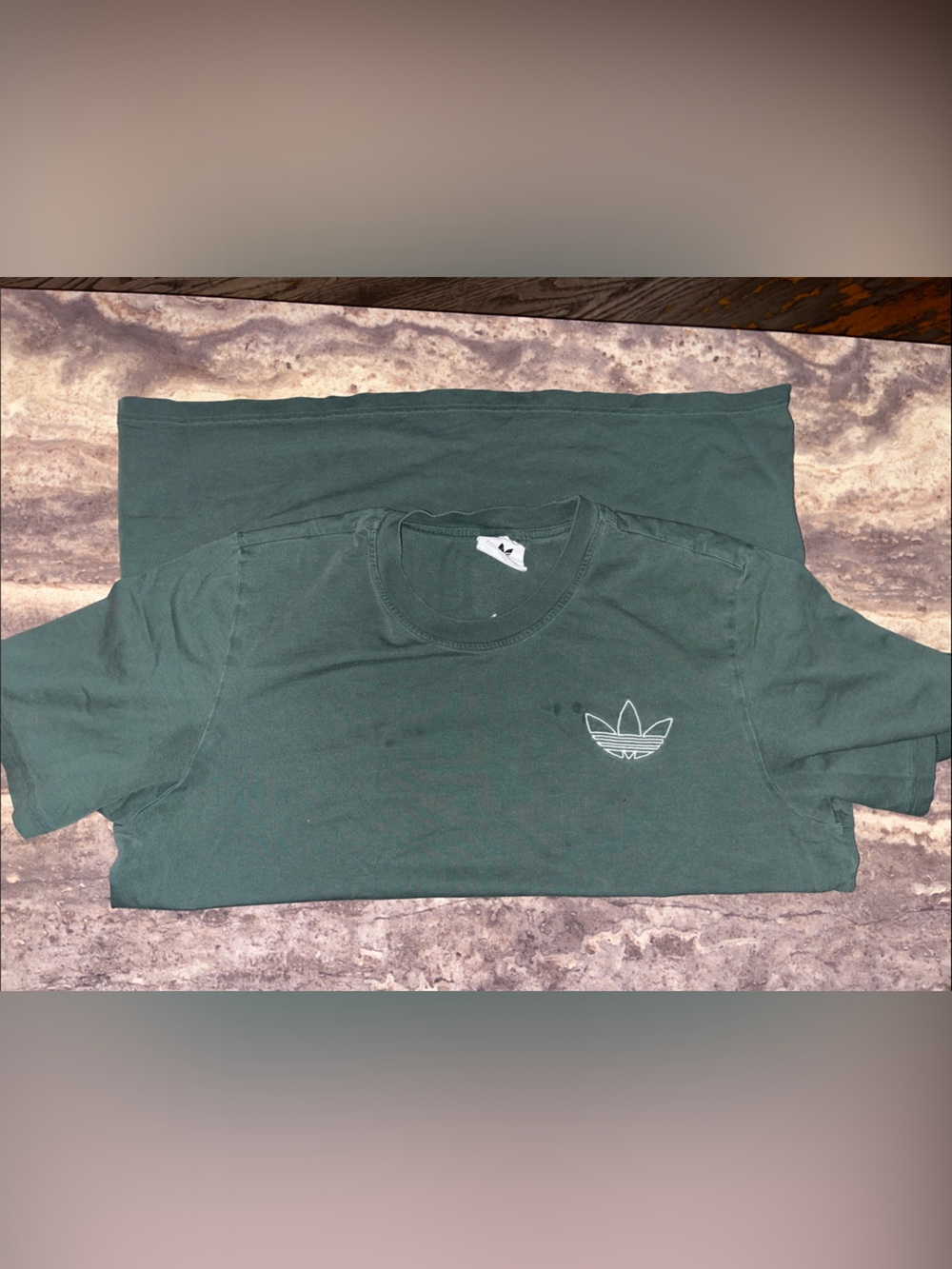 adidas Dark Green Short Sleeve Tee